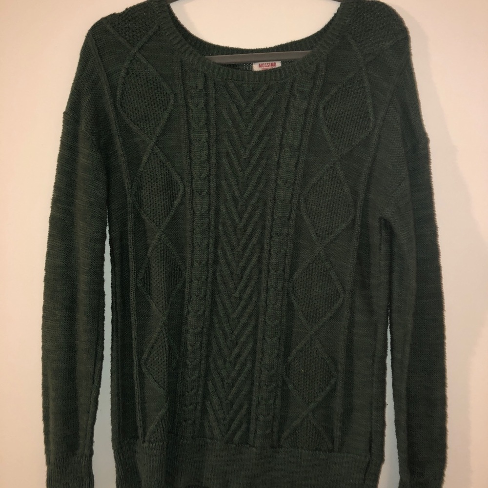 Green sweater